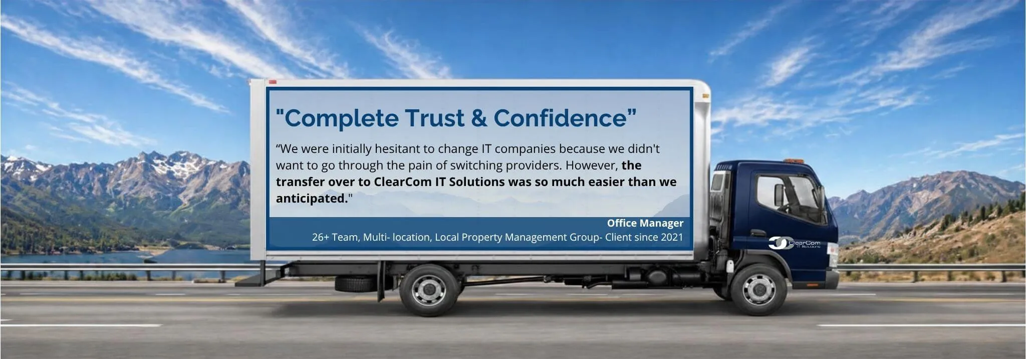 Managed IT Services testimonial